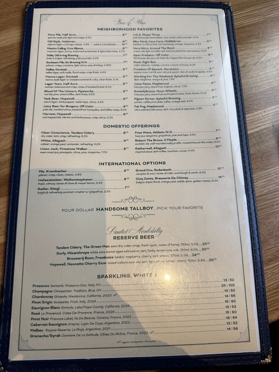Au Cheval Menu - Image 5